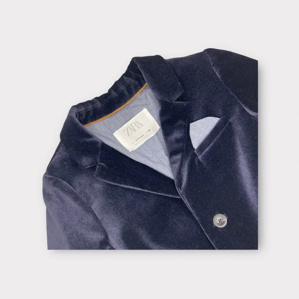 Zara navy blue